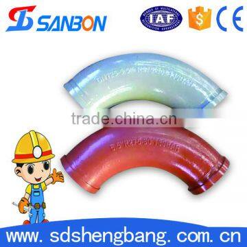 FM/UL certification 45 angle elbow pipe carbon steel pipe bend