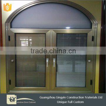 2015 Standard size window aluminium house window design
