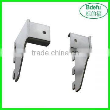 Heavy duty slatwall hanging rail bracket /Square Pipe Mounting Bracket