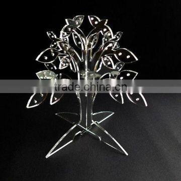 CLASSIKOOL CRYSTAL CLEAR TREE SHAPE ACRYLIC EARING DISPLAY STAND SHOW OR SHOP