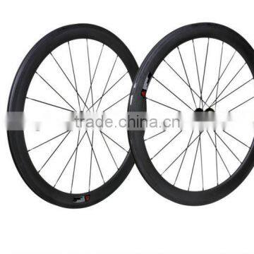 700C 50mm Clincher Carbon Road Bike Rim OEM, 50mm Carbon Rim, Chinese Factory Cheap Complete 50mm Clincher Wheels photo-2