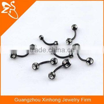 The Most Attractive Body Piercing Jewelry Crystal Eyebrow Ring