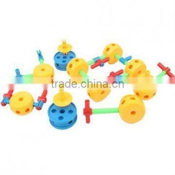 kids education diy robot toy blocks