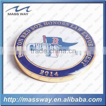 Die Casting Custom 3D Zinc Alloy Brass Metal Gold Coin photo-2