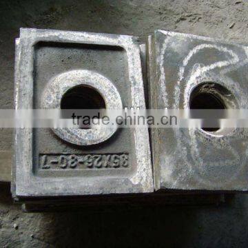 Manganese Steel Crusher Breaking Plate