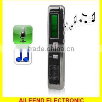 Support Password Locking Recording Monitor and Hearing Aid / Time Stamp / VOR Function 4GB Digital Voice Recorder