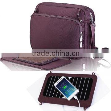 Great Quality Sidebag With Removable Solar Panel and Portable Power Bank photo-2