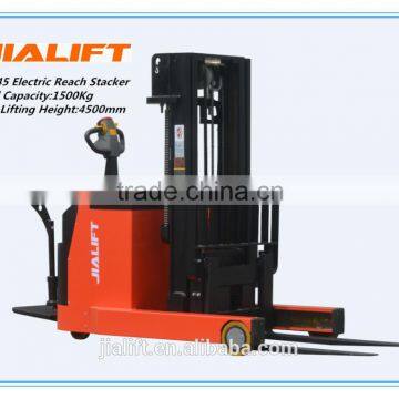 Jialift 1500Kg Electric Reach Stacker Q1545