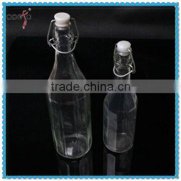 1 Liter Glass Bottle 500ml Glass Bottles with Lid