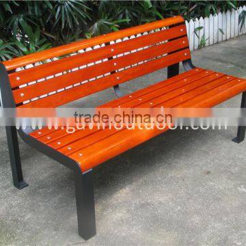 Wooden outdoor furniture solid wooden outdoor bench