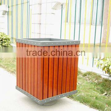 Outdoor square flower box/wooden flower pots & planters