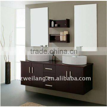 Modern New style Solid Wood Bathroom Cabinet