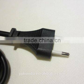 IMQ Approved 2 flat pin Italy plug for hair dryer