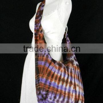 cotton canvas hippie shoulder bags hippie bags new arrival of shoulder bag tie and die shoulder bag