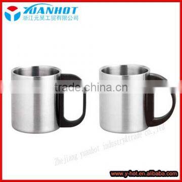 220ml High quality 8oz Stainless Steel coffee mug with handle