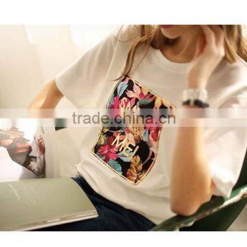 High Quality Custom Slim Fit Designed T-shirt Printing photo-4
