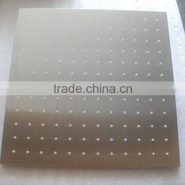 Hydro Power Rainfall Shower Head With Led Water Glow Generator