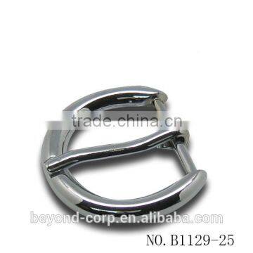 25mm fashion Lady's D bent window buckle