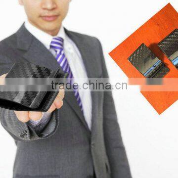 100 % carbon fiber wallet money clip