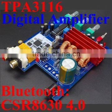 TPA3116D2 Bluetooth Audio Speaker Power Amplifier Module 50W+50W Bluetooth CSR8630 4.0 DC12 -25v power supply