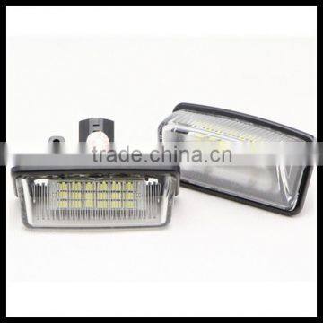 super bright smd led license plate number light for toyota crown 2003-2009 xenon white led tail light lamp kit