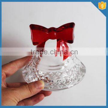 Celebrations gift bell shape glass crystal votives