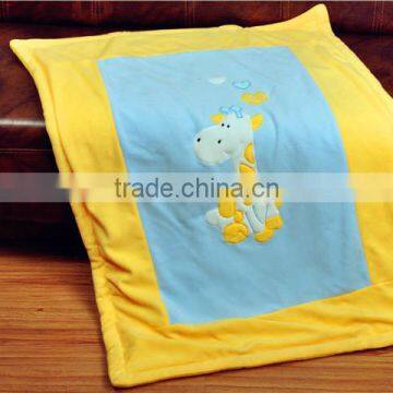 Jinhua MK 100% Polyester Wholesale Home Textile New Born Baby Thermal Polar Fleece Blanket photo-6
