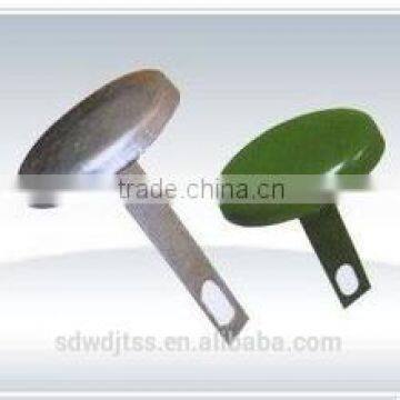 Road guardrail cover street fence cap