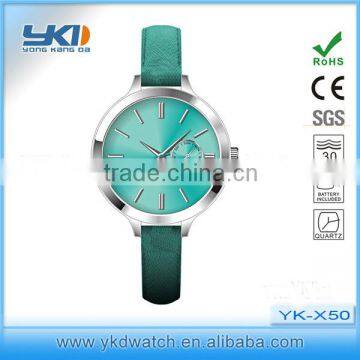 hot new products women leather of made in come u watch/luminous watch