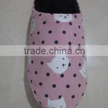 Cat printed clog slipper shoes for women