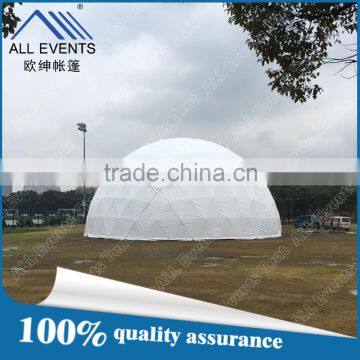 20m diameter geodesic dome tent for outdoor events