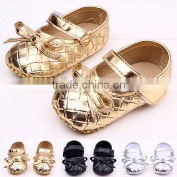 summer baby shoes cheap baby prewalker shoes golden color baby shoes