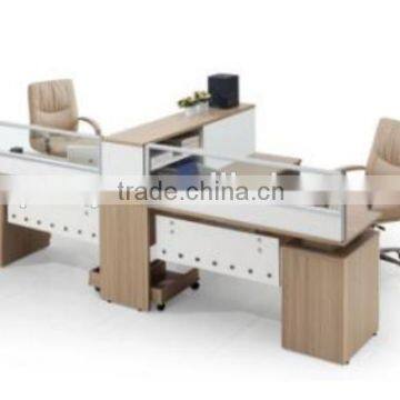 Hot sale office furniture 2 person office ergonomic table