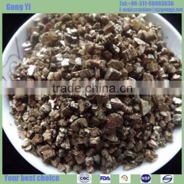 High Quality Raw Gold Vermiculite in 1-3mm With 8 Times Expanded photo-4