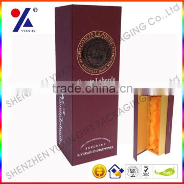 Delicate Paper Gift Packaging Box / Wine gift BOX / WHOLESALE / SHENZHEN GIFT PACKAGING