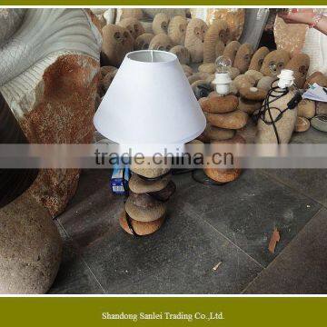 natural stone lamp for indoor decoration