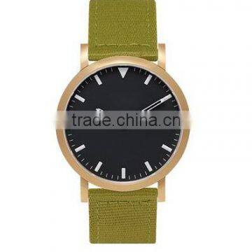 Attractive watches japan movement custom logo wholesale nato strap with stainless steel case