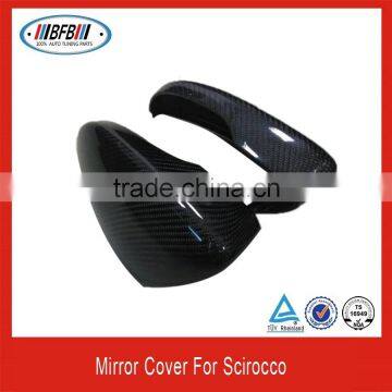 2014 Carbon fiber side mirror door mirror cover for VW scirocco