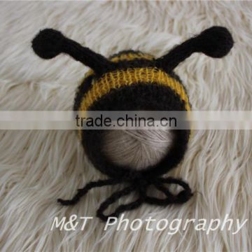 Baby Bumble Bee Hat Newborn Bee Bonnet