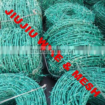 Anping Jiujiu PVC coated barbed wire stable quality price