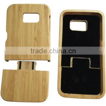 Promotional woode case for Samsung S6