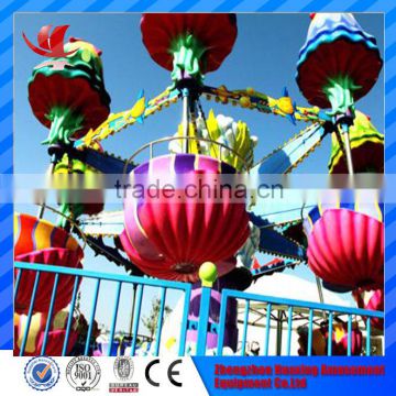 Factory direct sales exciting and crazy amusement park rides happy jellyfish