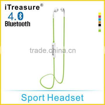 Fashion Design Wireless sport Bluetooth earphone Headset Sport Wireless Headphone with Mic