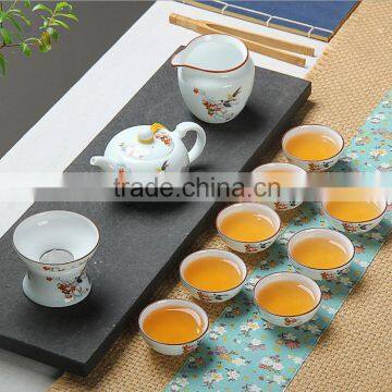 Ceramic kungfu tea set combination advertising promotional gifts