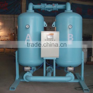 Heatless regenerative compressed air dryer