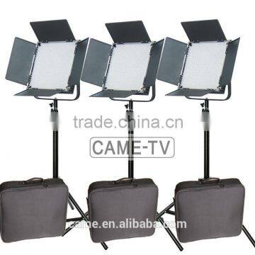 High CRI + Free Bag 3 X 900 LED 5600K Video Light Studio Film Broadcast Lighting