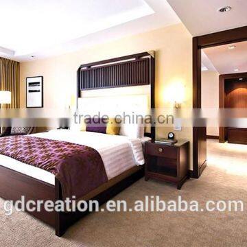 Creation Custom According to Customer's Requirements Hotel Bedroom Set Bed Design photo-4