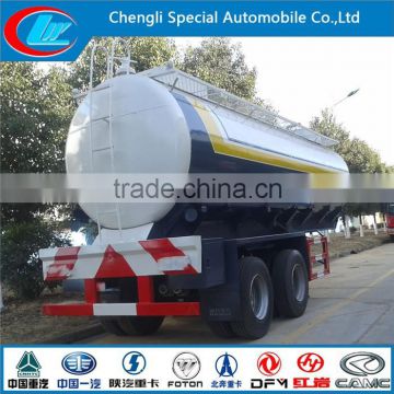 Factory direct selling oil semi-trailer 2 axles Hydrochloric acid Transport mobile fuel trailers