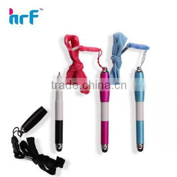 10p MINI Universal Capacitive Stylus pen with neck rope