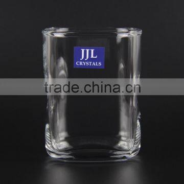 JJL CRYSTAL BLOWED TUMBLER JJL-69115-1 WATER JUICE MILK TEA DRINKING GLASS HIGH QUALITY